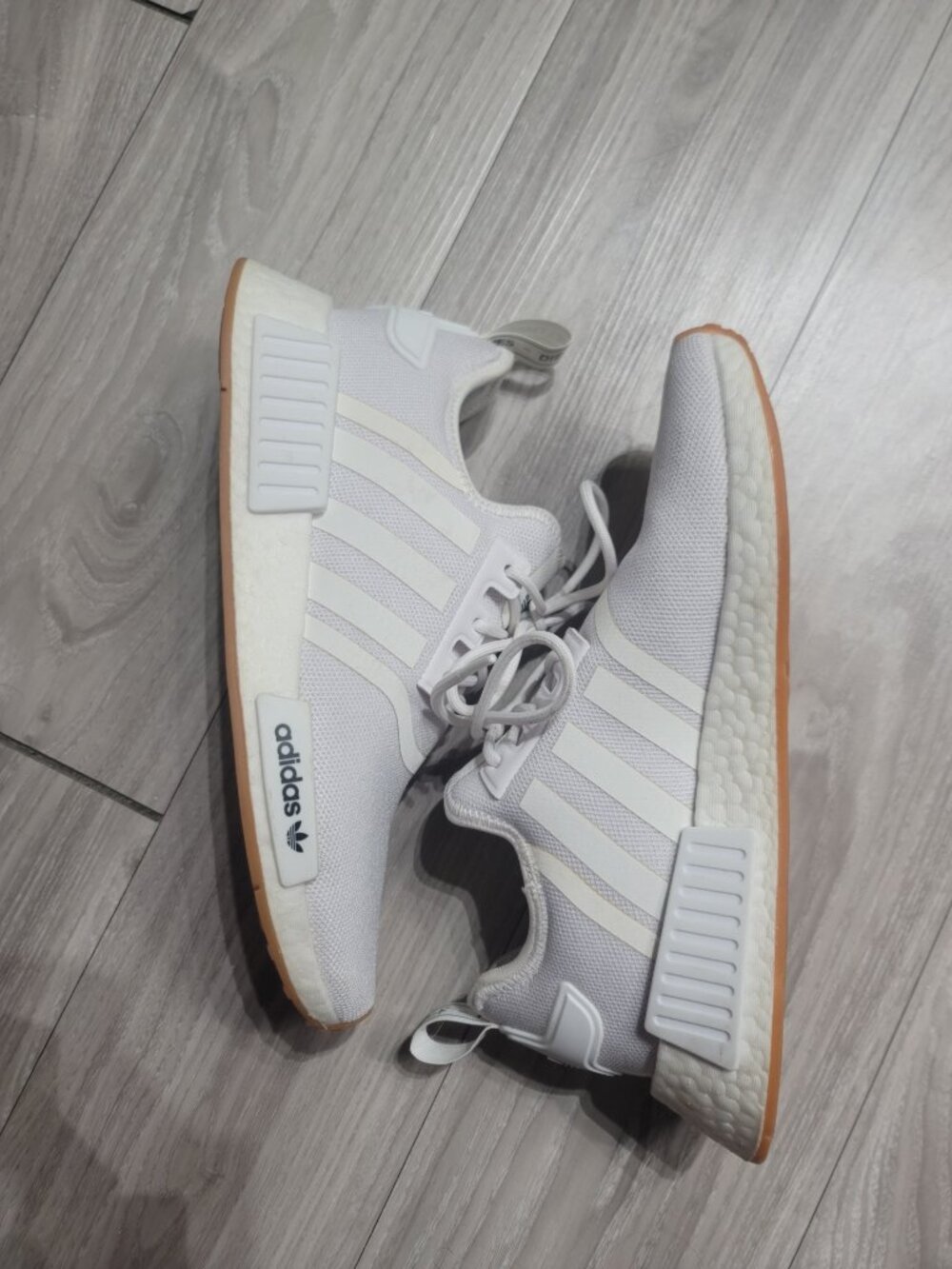 Adidas NMD triple white mens size 8